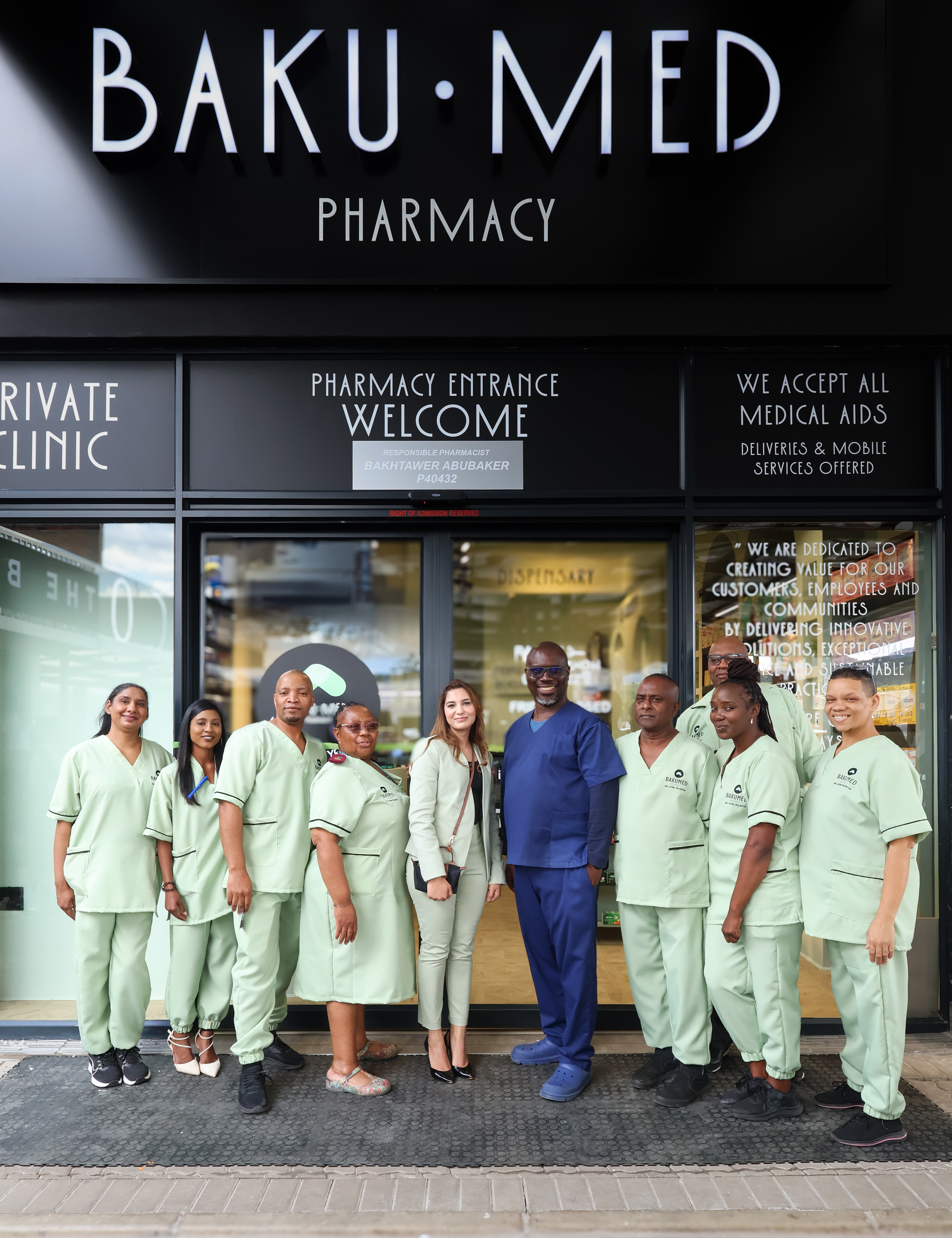 Bakumed Pharmacy team